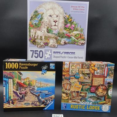 Jigsaw Puzzle Lot