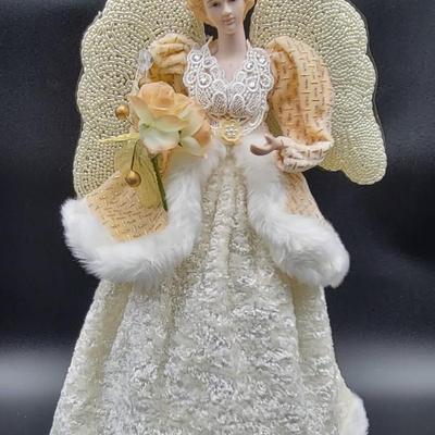 Porcelain Angel Tree Topper