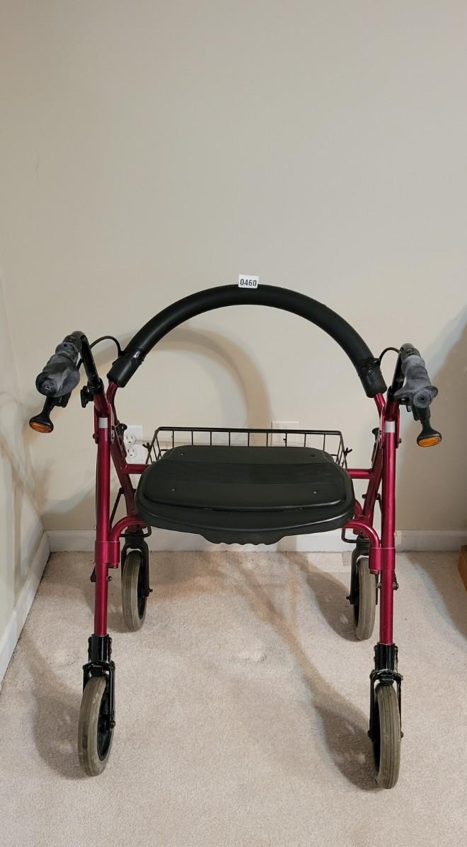 Rolling Walker with Seat