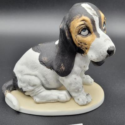 Vintage Homco Porcelain Pup