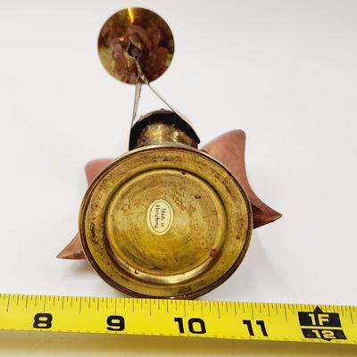 FUN BRASS ANGEL CANDLE HOLDER