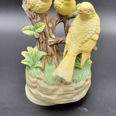 Yellow Bird Music Box