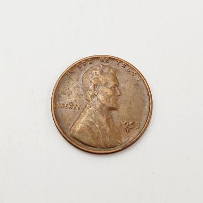 1953 D WHEAT PENNY