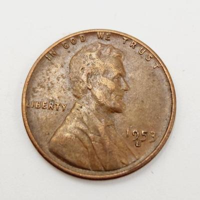 1953 D WHEAT PENNY