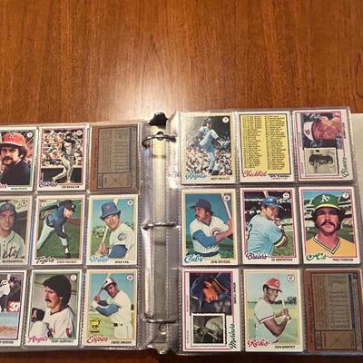 1978 Topps Baseball Cards - Lot 0489