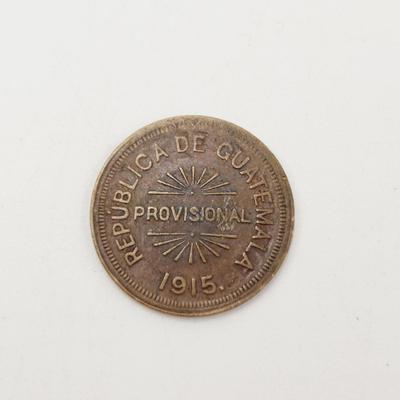 1915 GUATEMALA 12.5 COIN