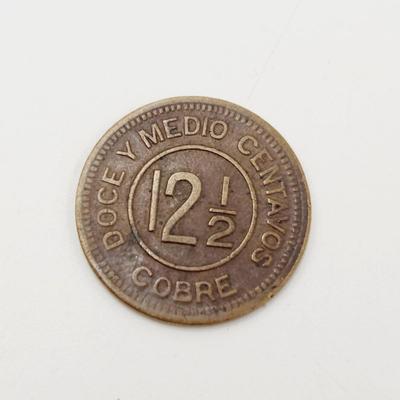 1915 GUATEMALA 12.5 COIN