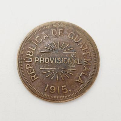 1915 GUATEMALA 12.5 COIN