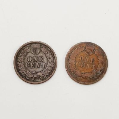 2 - 1894 INDIAN HEAD PENNIES