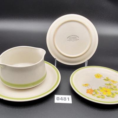 Vintage Spring Collection Stoneware Lot