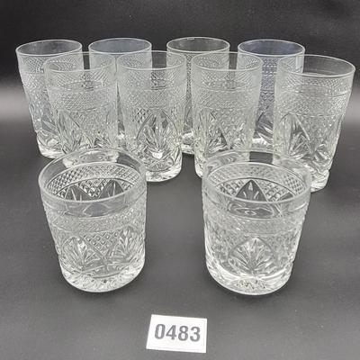 Pressed Glass Drinkware