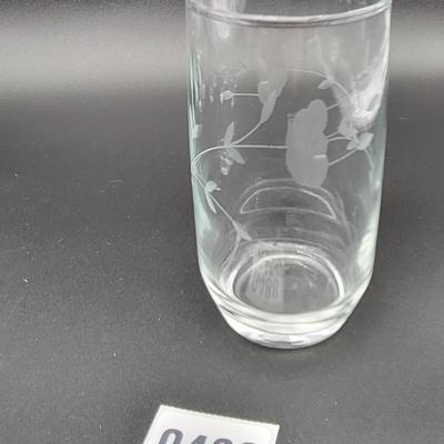 Etched Glass Drink/Serveware