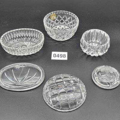 Crystal Trinket Box Lot