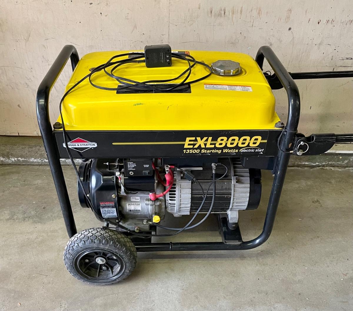 Briggs and Stratton EXL8000 Generator