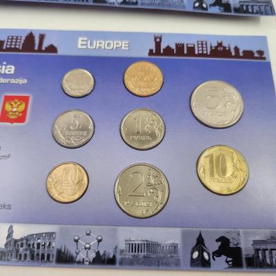UNCIRCULATED EUROPE - RUSSIAN CURRENCY COLLECTION