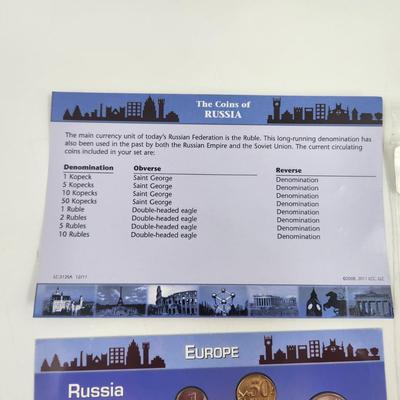 UNCIRCULATED EUROPE - RUSSIAN CURRENCY COLLECTION