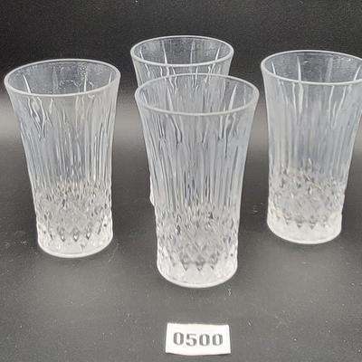 Glass Flower Vase Lot