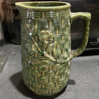 Antique Stoneware Pitcher