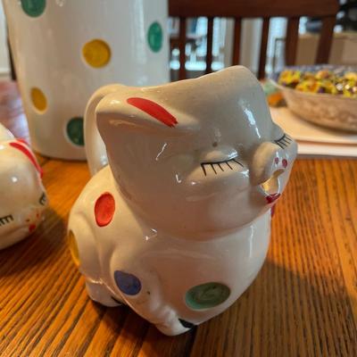 Shawnee Polka Dot Pig Lot