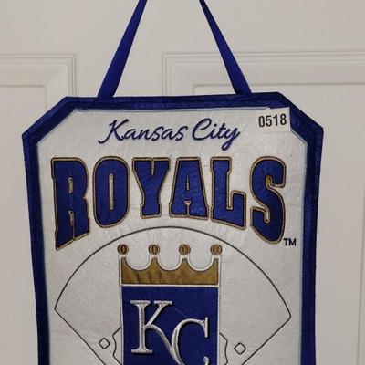 KC Royals Banner Decor