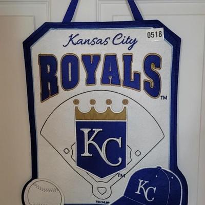 KC Royals Banner Decor