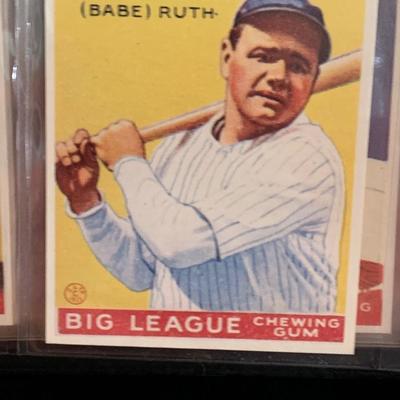 1933 Goudey Gum Big League Baseball TWO COMPLETE SETS 1980s Reprints NEAR MINT