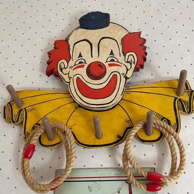 Carnival Clown Ring Toss