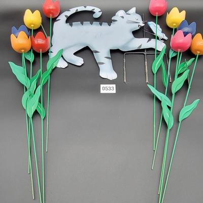 Metal Yard Art Pieces