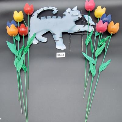 Metal Yard Art Pieces