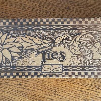 Antique Ties Box