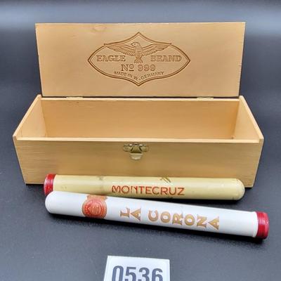 Cigar Box and Tubes