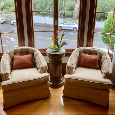 Pair of Club Chairs