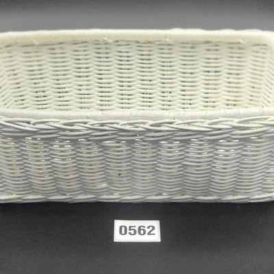 White Wicker Basket