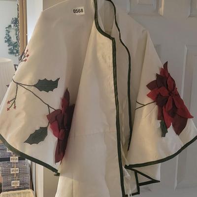 Poynsetta Shawl