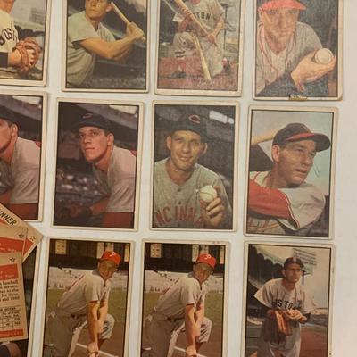 1953 Bowman Baseball Card Lot - 44 Cards