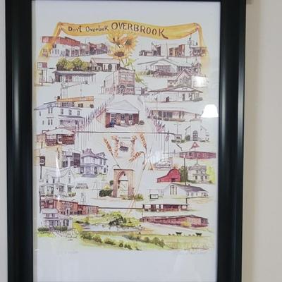 Overbrook Framed Artwork