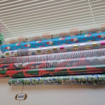 Rolls of Gift Wrap