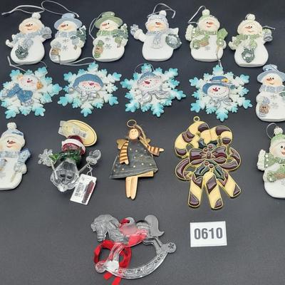 Snowman Ornaments