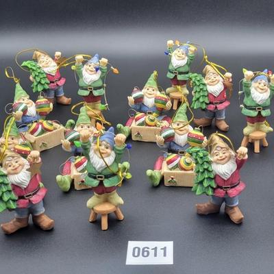 Elf Ornament Lot