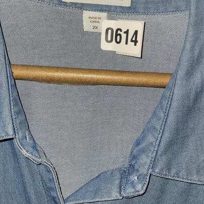 (XXL) Coldwater Creek Denim Shirts