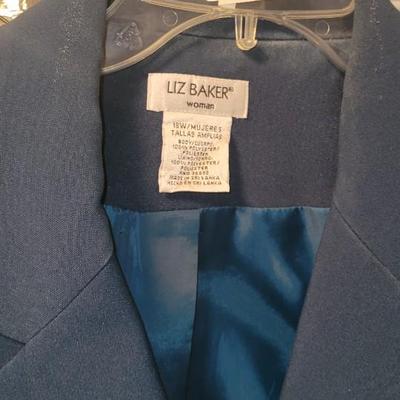 (18W) Women's Liz Baker Suit Jacket