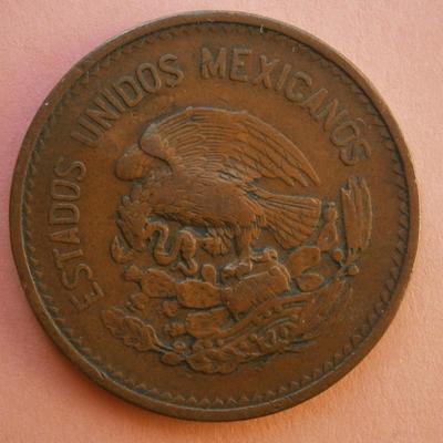 MEXICO 1944 20 Centavos Coin