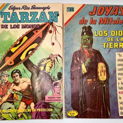 2 Vintage Spanish Comic Books