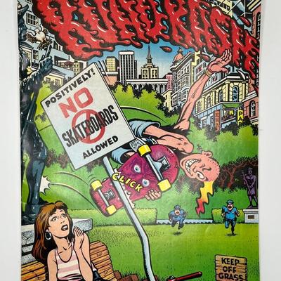 1988 Road Rash Comic Book