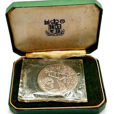 1970 Cyprus F.A.O. 500 mils Silver Coin