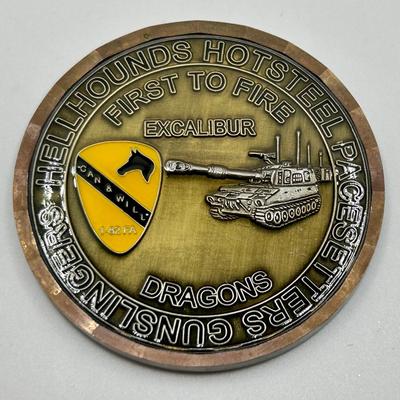 Hellhounds Gunslingers Vietnam War Field Artillery Excellence Medal