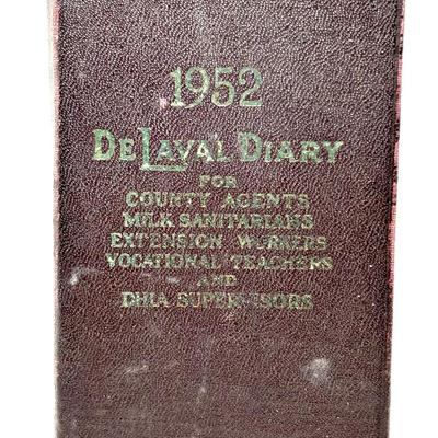 1952 DeLaval Pocket  Diary