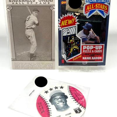 Assorted Baseball Card Collectibles