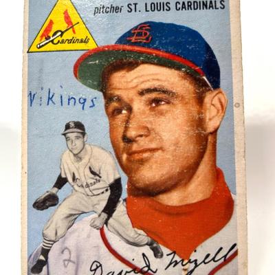3 1950â€™s Baseball Cards
