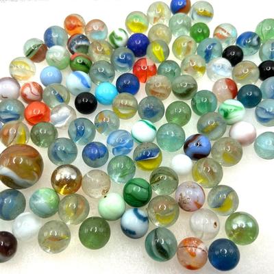 100 1970â€™s Era Marbles